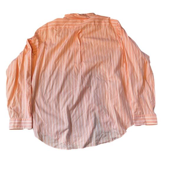 Ralph Lauren Long Sleeve Button Down. Peach/Orange Color. Size XXL - Picture 7 of 7